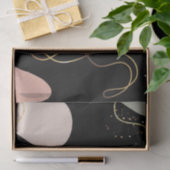 Eutistic Boho幾何形状オーガニックパターン 薄葉紙 (ギフト)