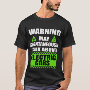 EVおもしろいカー – 電気自動車オーナー Tシャツ