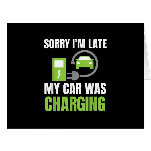 EV Elecを充電していた車が遅れてごめんおもしろい。 (正面横)