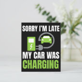 EV Elecを充電していた車が遅れてごめんおもしろい。 (スタンド正面)