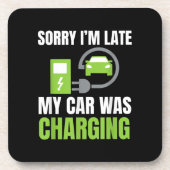 EV Elecを充電していた車が遅れてごめんおもしろい。 コースター (正面)