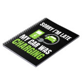 EV Elecを充電していた車が遅れてごめんおもしろい。 ノートブック (左側)