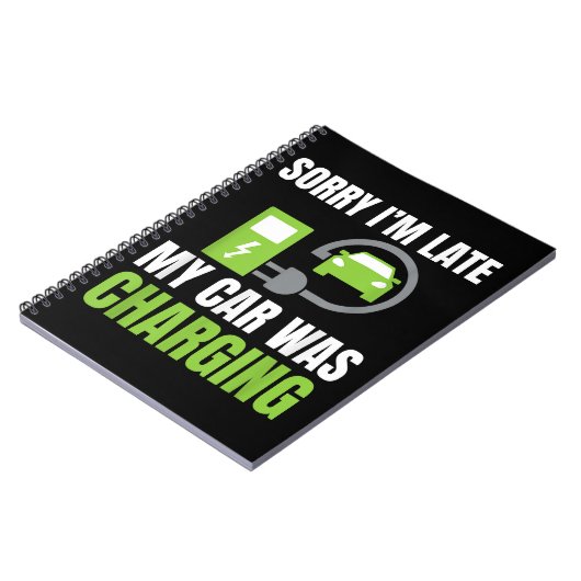 EV Elecを充電していた車が遅れてごめんおもしろい。 ノートブック (左側)