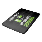 EV Elecを充電していた車が遅れてごめんおもしろい。 バスマット (アングル)