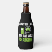 EV Elecを充電していた車が遅れてごめんおもしろい。 ボトルクーラー (ボトル正面)
