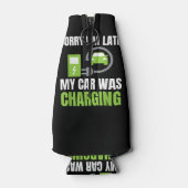 EV Elecを充電していた車が遅れてごめんおもしろい。 ボトルクーラー (裏面)