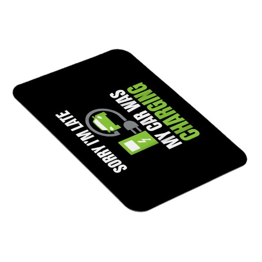 EV Elecを充電していた車が遅れてごめんおもしろい。 マグネット (右側)