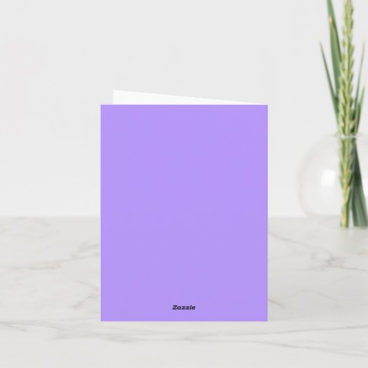 EV___Music Notes Purple___EV ノートカード (裏面)
