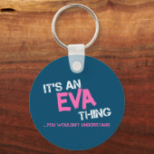 Evaは、あなたが理解できないことノベルティ キーホルダー (裏面)