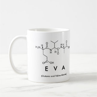 Evaペプチド名mug コーヒーマグカップ