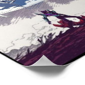 Evaユニット01 02 VS大量プロサクションEvas Neon Gene ポスター (角)