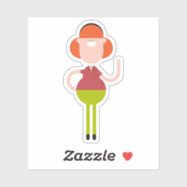 Eva – グローバルアップロードマップステッカー シール