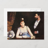 Eva Gonzales – 劇場の箱イタリアン ポストカード (正面/裏面)