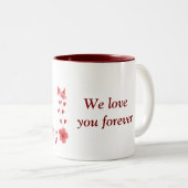 Eva name Mug – Custom Coffee Cup with An ツートーンマグカップ (正面右)