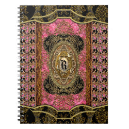 Evangelinaeのエレガントでクールなモノグラム ノートブック