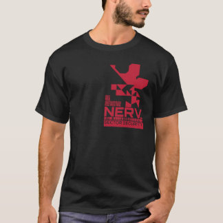 Evangelion NERV 3.0セキュリティクラシックInsigniaのT-Sh Tシャツ