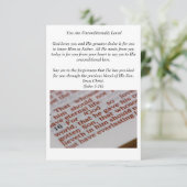 Evangelism card カード (スタンド正面)