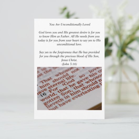 Evangelism card カード (スタンド正面)