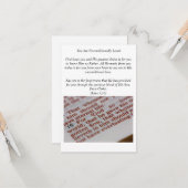 Evangelism card カード (正面/裏面インサイチュ)