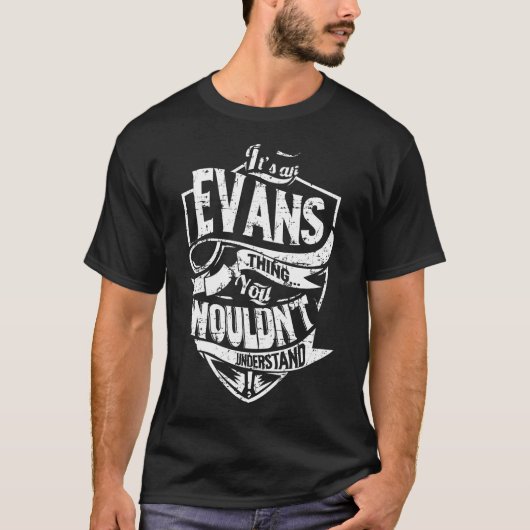 EVANSの問題 Tシャツ (正面)