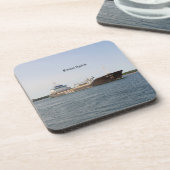 Evansスピリットの6つのプラスチックばいせん業者セット コースター (左側)