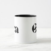 「EVA's Sip of Joy - 'EVA' Printed Mug マグカップ (中央)
