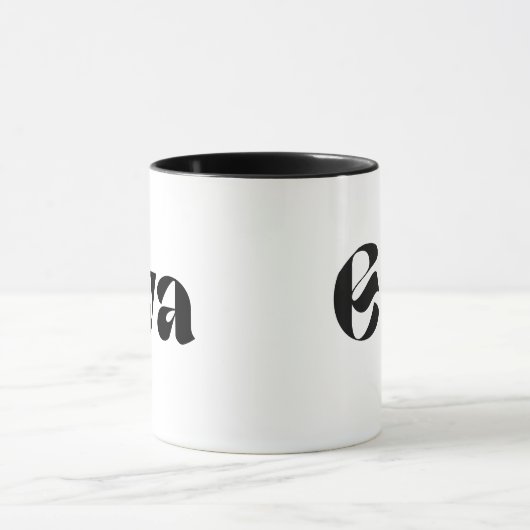 「EVA's Sip of Joy - 'EVA' Printed Mug マグカップ (中央)