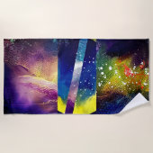 EVASION de Christèle Chabrette ビーチタオル (正面)