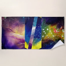 EVASION de Christèle Chabrette ビーチタオル