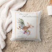 EVEクリス色彩の鮮やかマストナカイとバニー クッション (ブランケット)