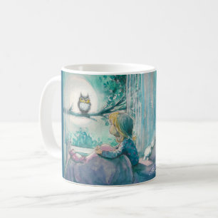 EVEグッド絵を描ナイトフクロウコーヒーマグ コーヒーマグカップ