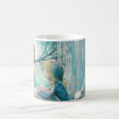 EVEグッド絵を描ナイトフクロウ コーヒーマグカップ (中央)