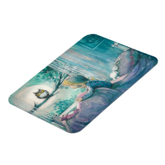 EVEグッド絵を描ナイトフクロウ マグネット (左側)