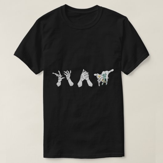 EVEシンガー日本のEVE E VE OUTSIDER HANDS EVE E Tシャツ (デザイン正面)