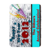 EVE党が磁石を支持するテンプレート マグネット (縦)