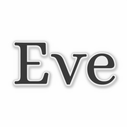 Eve シール (正面)