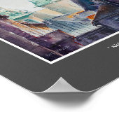 EVE 絵を描 Krakow，ポーランドオールドタウン ポスター (角)