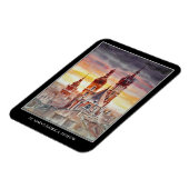 EVE 絵を描 Krakow,ポーランドオールドタウン マグネット (左側)