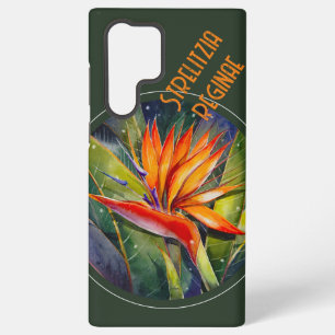EVE 絵を描 Streliziaフラワーフォンケース Samsung Galaxy S22 Ultraケース