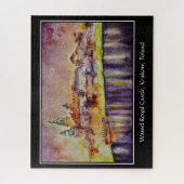 EVE 絵を描 Wawel、クラクフ、ポーランド ジグソーパズル (縦)