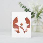 Eve Hands An Apple To Adam、バージョグランジン3/3 ポストカード (スタンド正面)