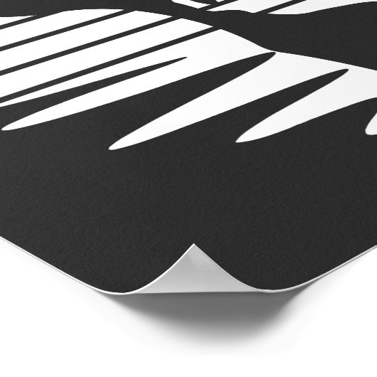 Eve Hands An Apple To Adam, White Version 2/3 ポスター (角)