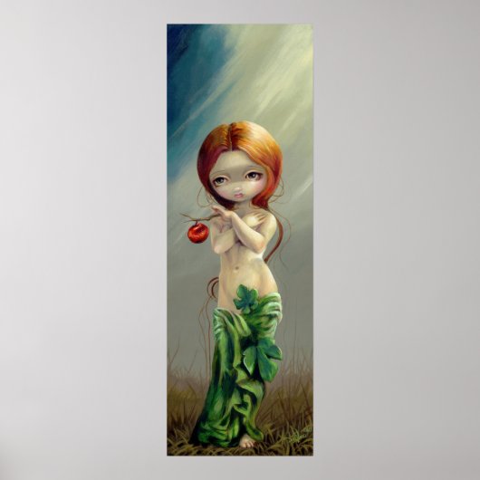 Eve & Tree of Knowledgeプリント右パネルのみ ポスター (正面)