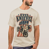 EVEL Knievel Tシャツ (正面)