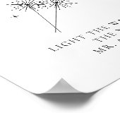 EVELYNエレガントなウェディングスパーカーがポスターを送り出す ポスター (角)