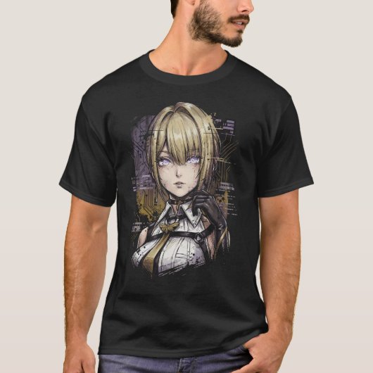 Evelyn Chevalier ZZZ リラの星の絞殺ワイヤー P Tシャツ (正面)