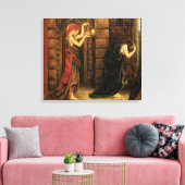 Evelyn De Morganによる絶望の刑務所での希望 キャンバスプリント (インサイチュ (リビング))