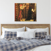 Evelyn De Morganによる絶望の刑務所での希望 キャンバスプリント (インサイチュ (寝室))