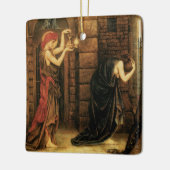 Evelyn De Morganによる絶望の刑務所での希望 セラミックオーナメント (左)