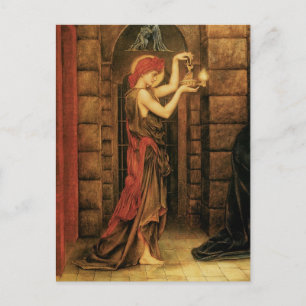 Evelyn De Morganによる絶望の刑務所での希望 ポストカード